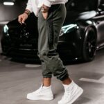 Spodnie dresowe męskie Forest Ola Voga khaki