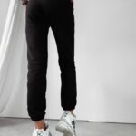 Spodnie sportowe dzianinowe Ambros Ola Voga czarne