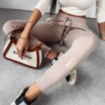 Spodnie jogger dresowe Herbie Ola Voga beżowe