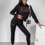 Spodnie jogger dresowe Herbie Ola Voga czarne