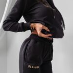 Spodnie jogger dresowe Herbie Ola Voga czarne