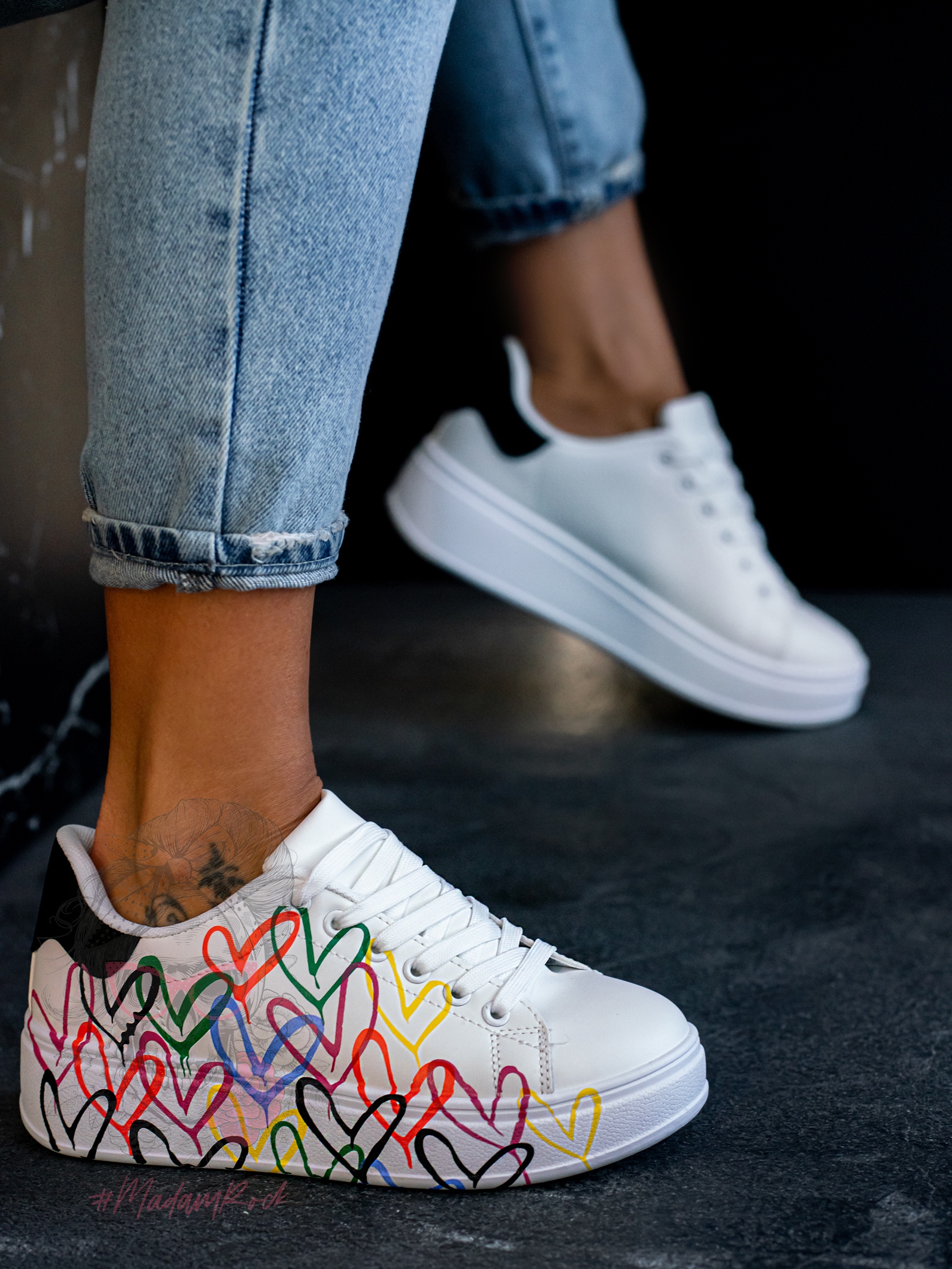 Buty sportowe Madam Timo białe