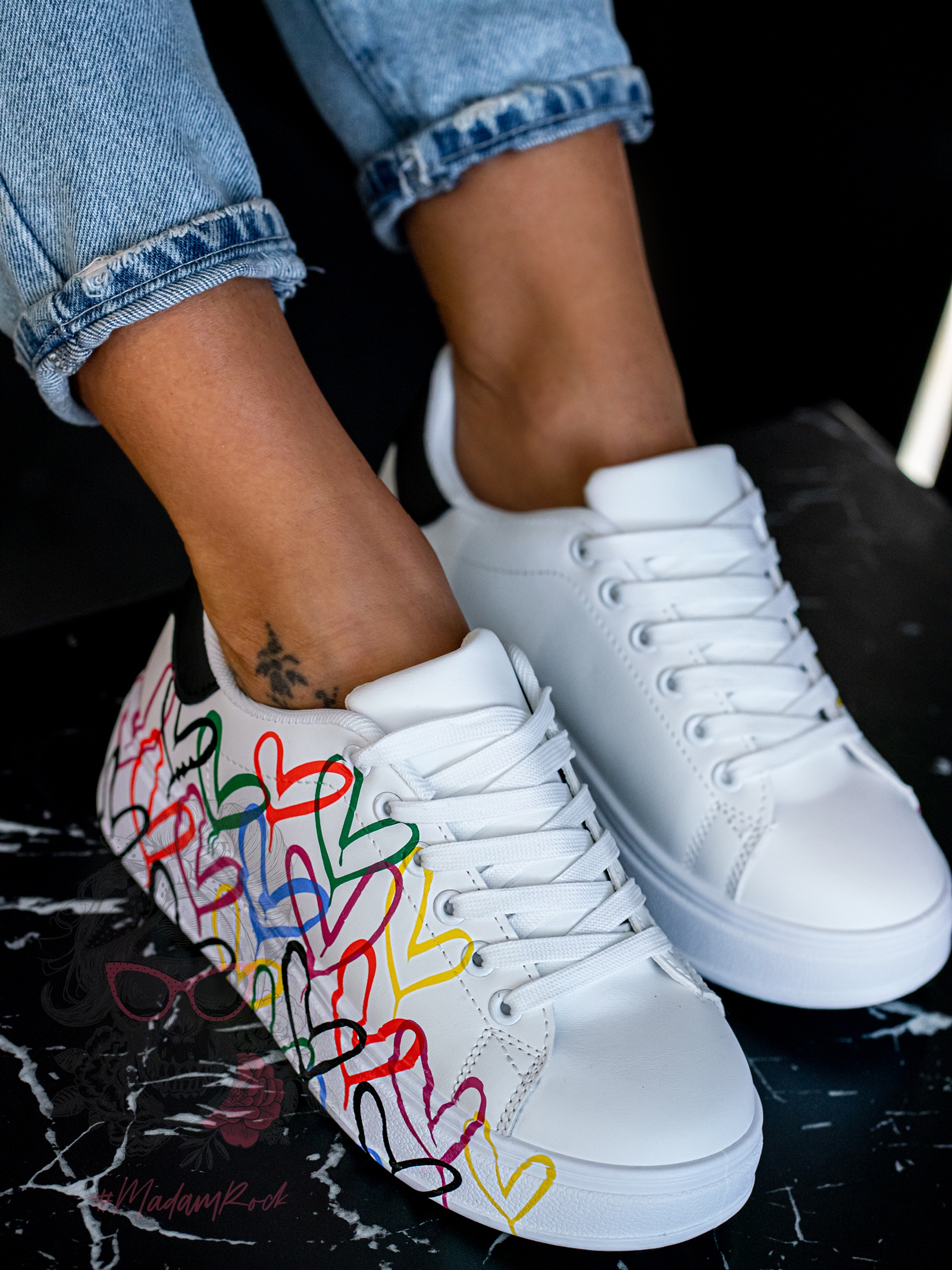 Buty sportowe Madam Timo białe