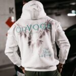 Bluza męska hoodie kangurka Eagle Ola Voga ecru