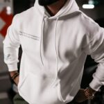 Bluza męska hoodie kangurka Eagle Ola Voga ecru