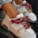 Buty sportowe Madam Cendis beżowe