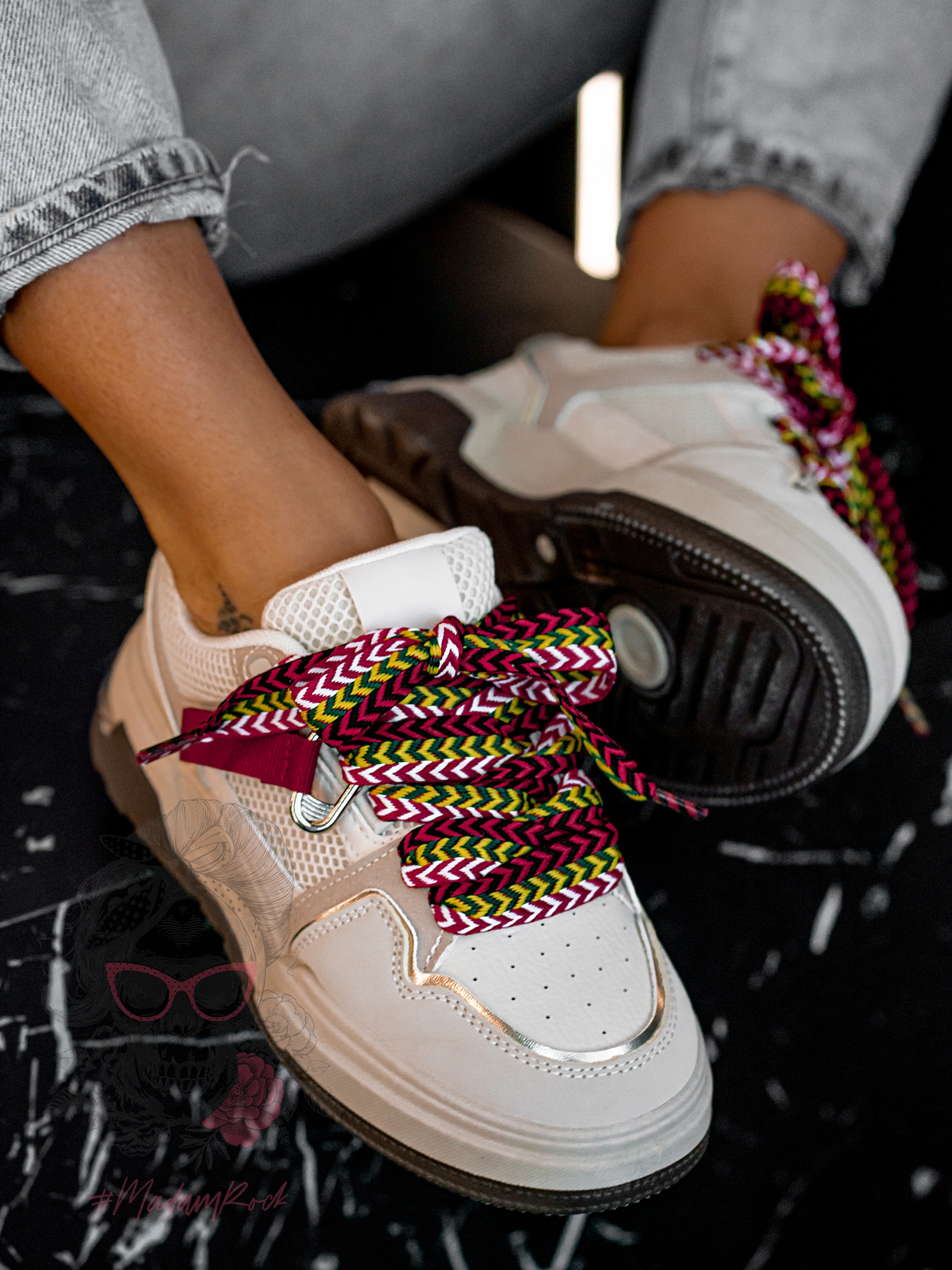 Buty sportowe Madam Cendis beżowe Buty sportowe Madam Cendis beżowe