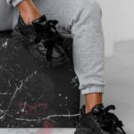 Buty sportowe na platformie Rock Totto czarne