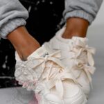 Buty sportowe na platformie Rock Totto beżowe