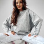 Bluza dekatyzowana Libra Ola Voga szara