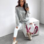 Bluza dekatyzowana Libra Ola Voga szara