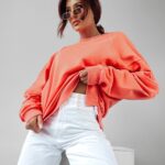 Bluza dekatyzowana Libra Ola Voga brzoskwiniowa