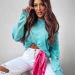 Bluza dekatyzowana Libra Ola Voga mięta