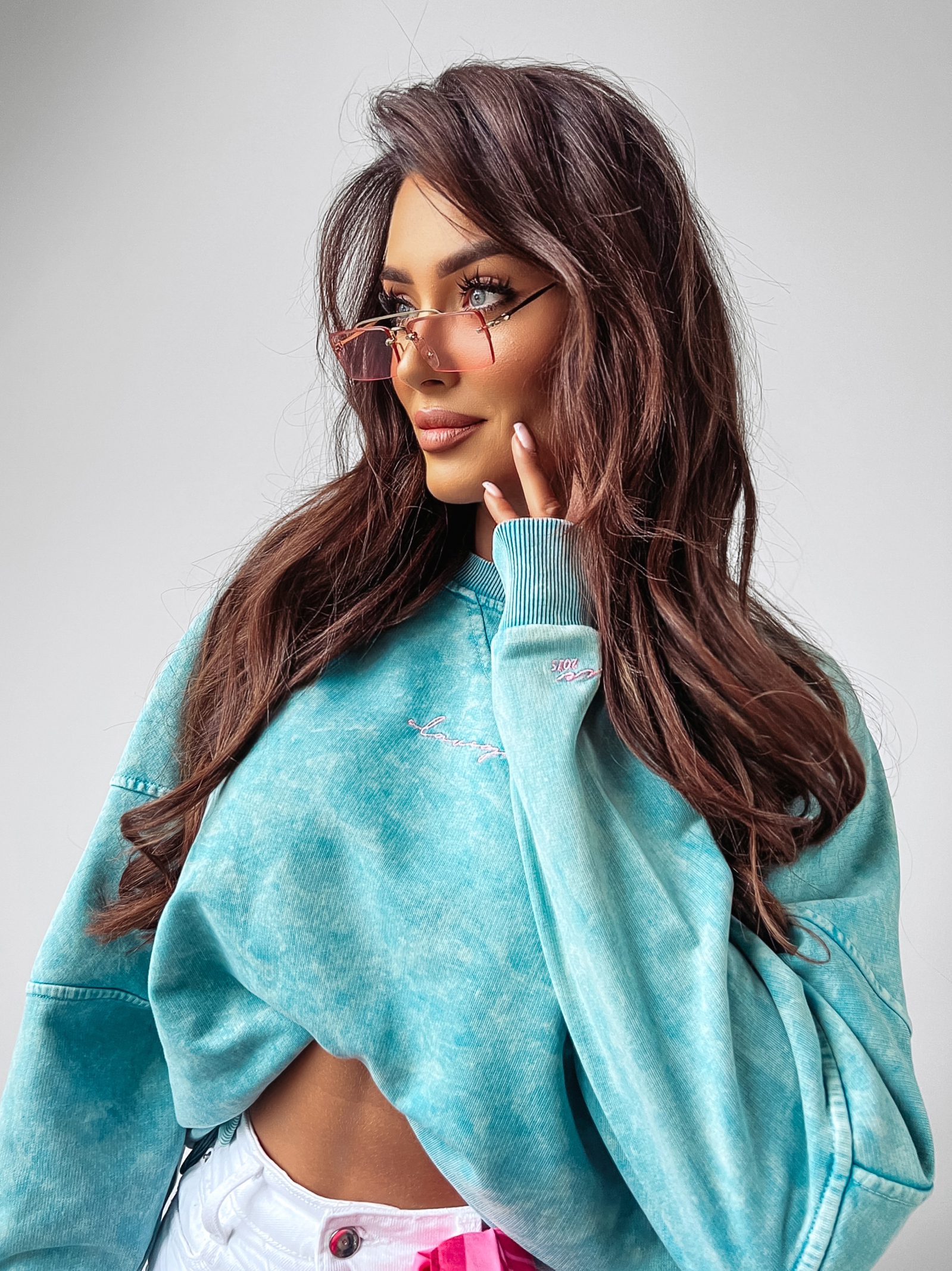 Bluza dekatyzowana Libra Ola Voga mięta