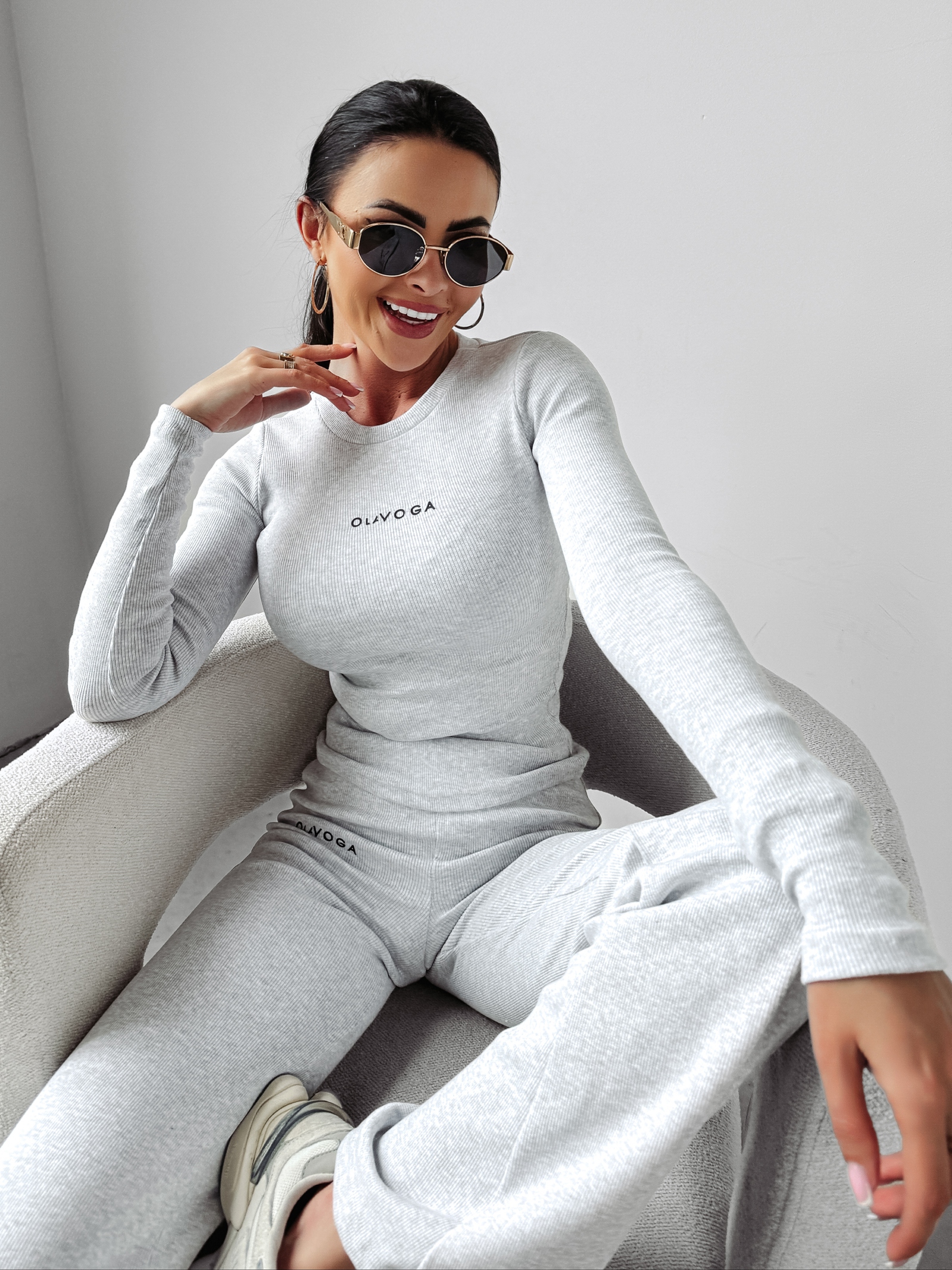 Komplet modelujący Wide Set Ola Voga szary melanż Komplet modelujący Wide Set Ola Voga szary melanż