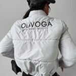 Kurtka pikowana Pushka Ola Voga j.szara