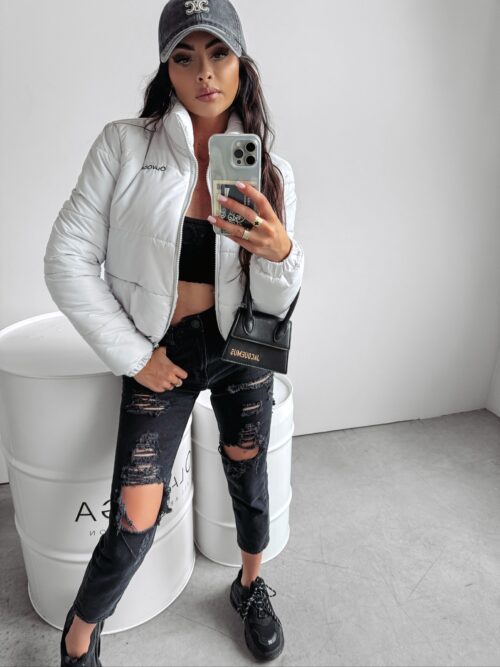 Kurtka pikowana Pushka Ola Voga j.szara