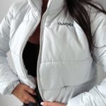 Kurtka pikowana Pushka Ola Voga j.szara