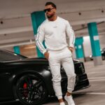 Komplet męski dresowy Matchy Men Ola Voga ecru