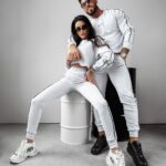 Komplet męski dresowy Matchy Men Ola Voga szary melanż