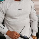 Komplet męski dresowy Matchy Men Ola Voga szary melanż