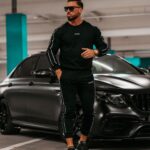 Komplet męski dresowy Matchy Men Ola Voga czarny