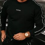 Komplet męski dresowy Matchy Men Ola Voga czarny