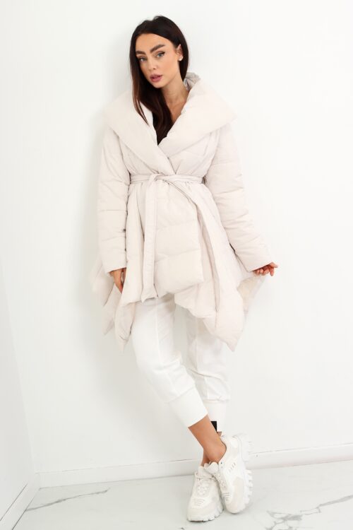 Kurtka puchowa MC CRAZY kremowa