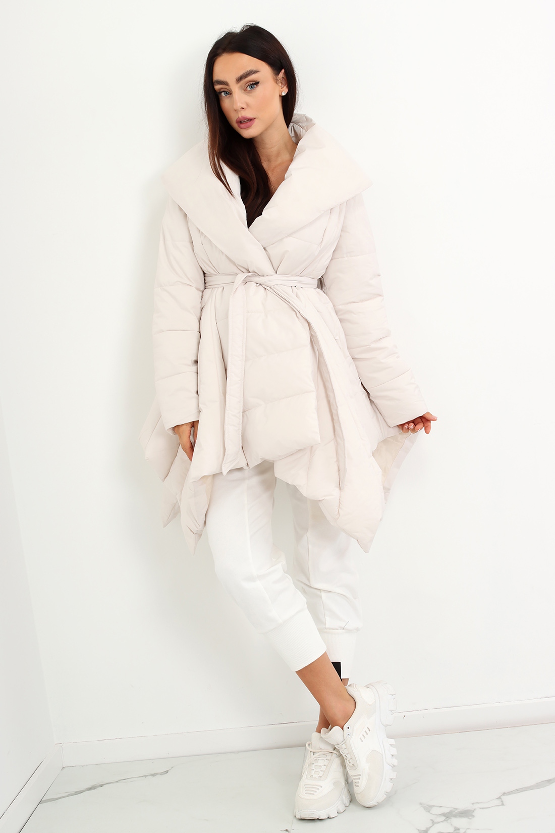 Kurtka puchowa MC CRAZY kremowa