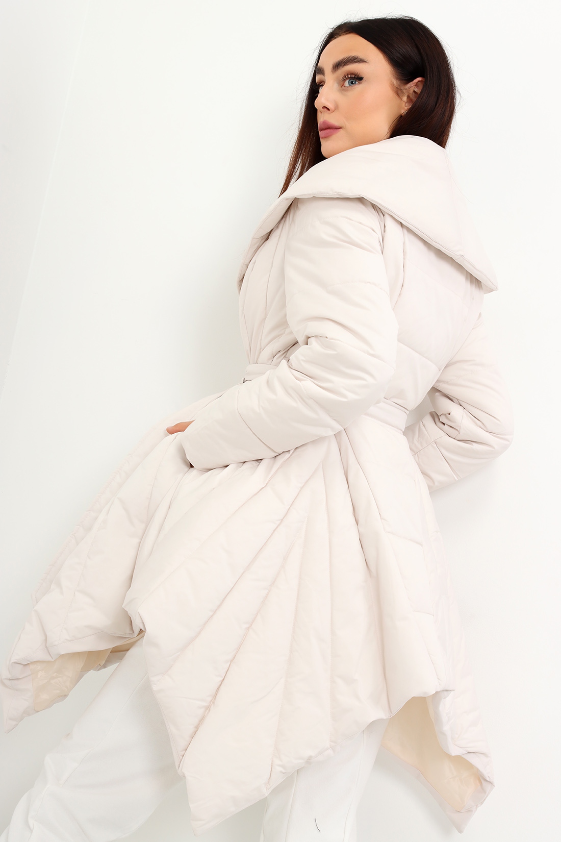 Kurtka puchowa MC CRAZY kremowa