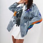 Kurtka/katana jeansowa MC DREAM niebieska