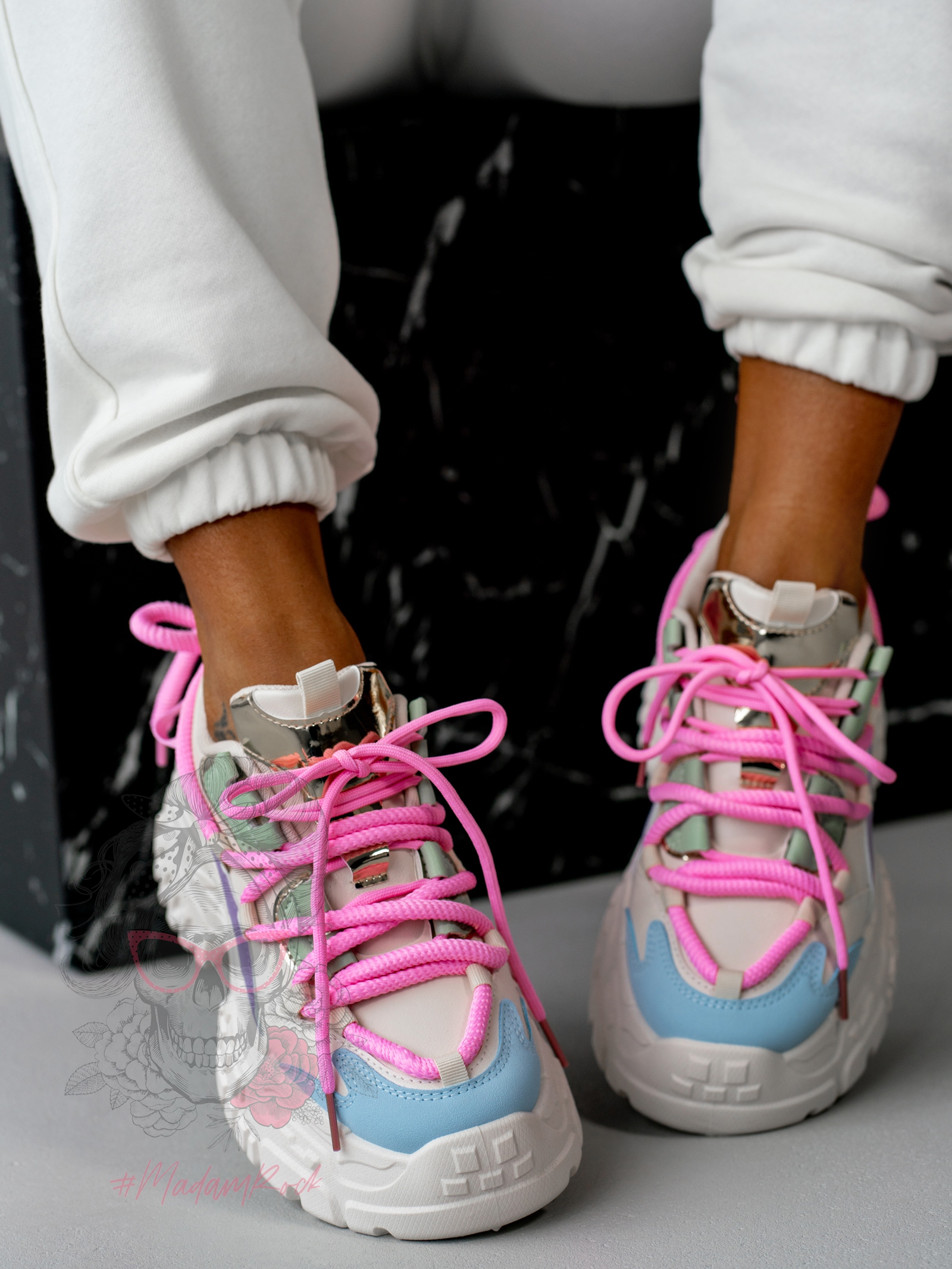 Buty Madam Katayo kolorowe