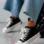 -WYPRZEDANE-Trampki na platformie Rock Opam czarne