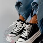 -WYPRZEDANE-Trampki na platformie Rock Opam czarne