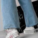 -WYPRZEDANE-Trampki na platformie Rock Opam białe