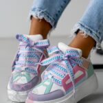 Sneakersy Madam GULIE pastelowy róż