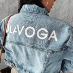 Kurtka/katana oversize jeansowa Korto Ola Voga j.niebieski