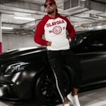 Bluza męska z kapturem DIVERSE OLAVOGA czerwona