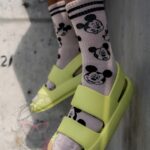 Sandały piankowe Madam Purr limonka