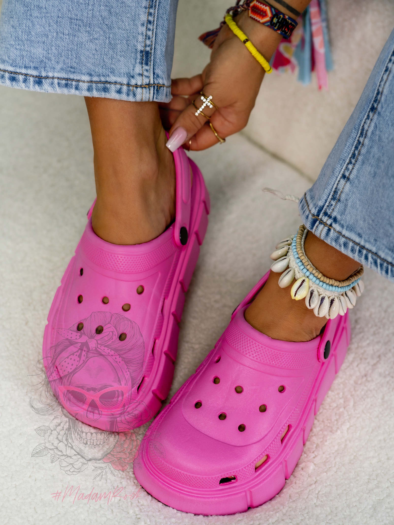 Buty Rock Dopti fuksja