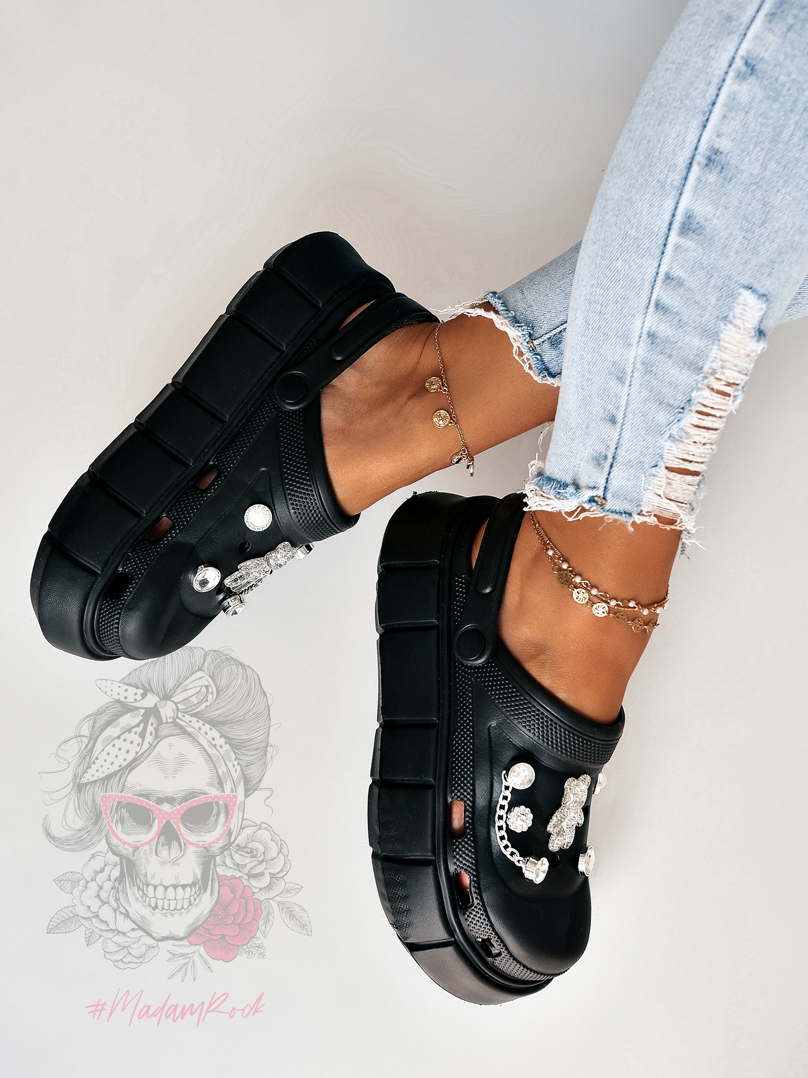 Sandały Rock Wanna Be With You czarne