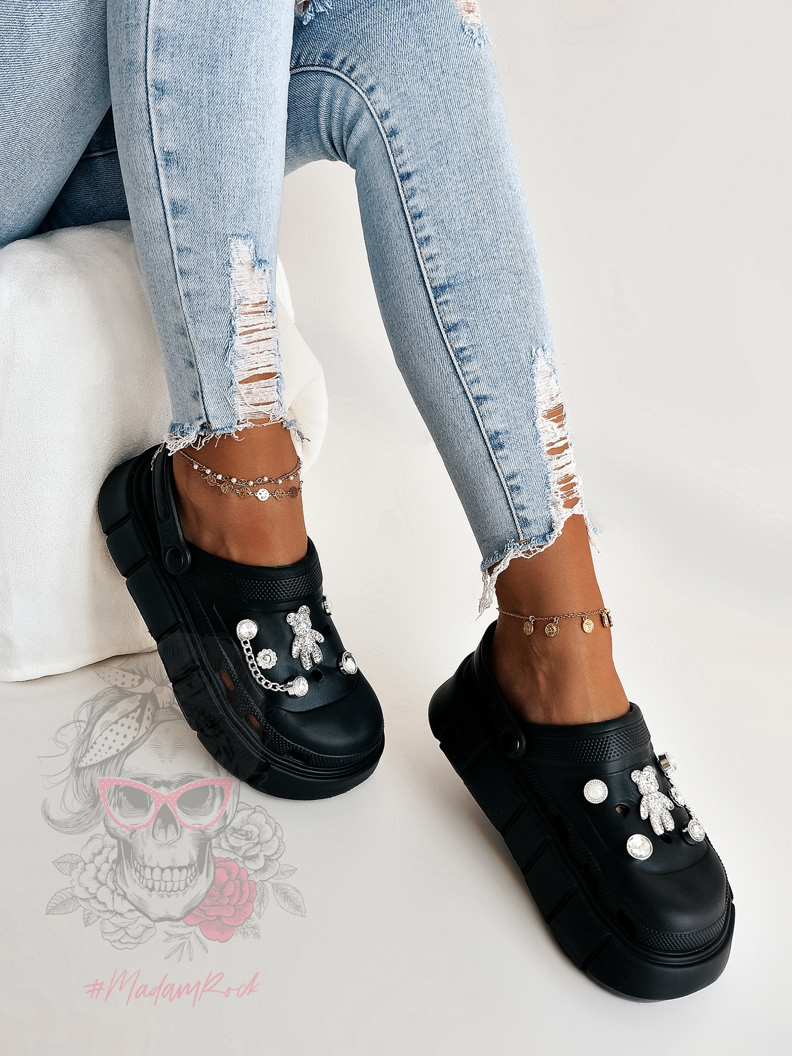 Sandały Rock Wanna Be With You czarne