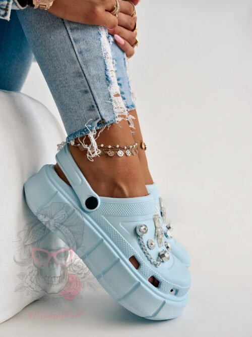 Sandały Rock Wanna Be With You błękitne