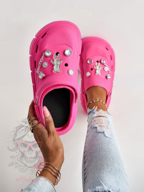 Sandały chodaki Rock Wanna Be With You fuksja