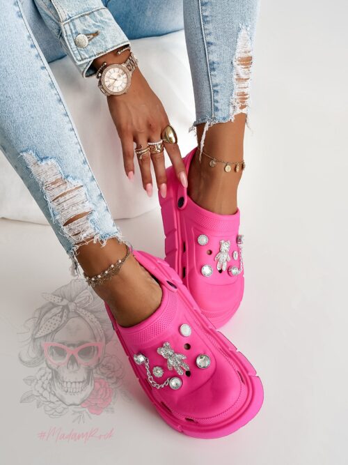 Sandały chodaki Rock Wanna Be With You fuksja