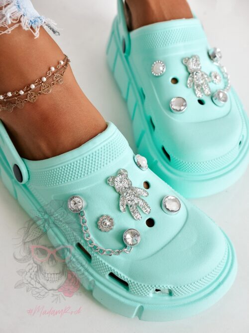 Sandały Rock Wanna Be With You miętowe