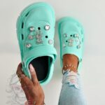 Sandały Rock Wanna Be With You miętowe