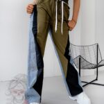 Spodnie jeansowe MC Baget niebiesko-khaki