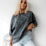 T-shirt dekatyzowany Patt szary