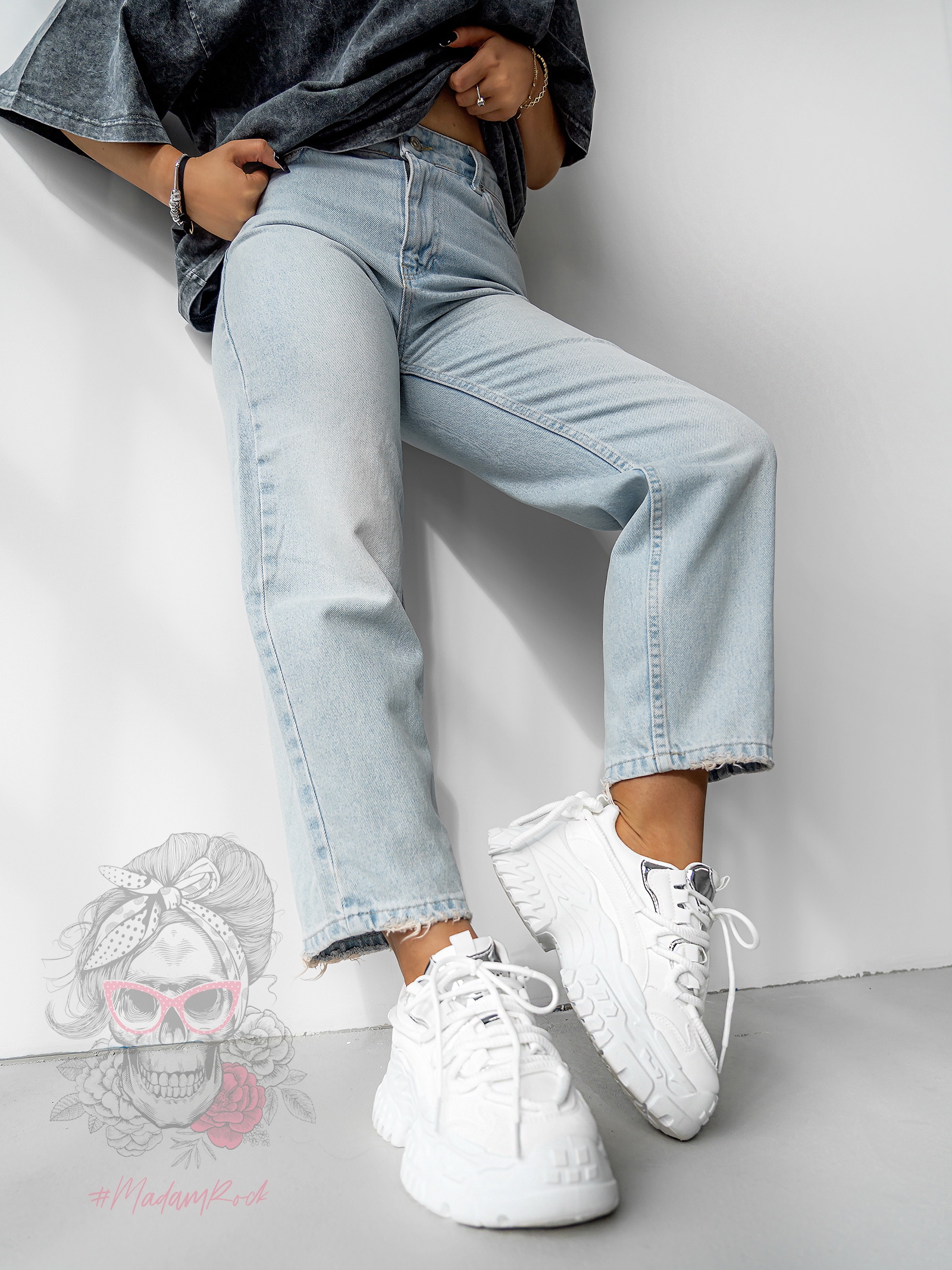 Spodnie jeansowe Terni niebieskie Spodnie jeansowe Terni niebieskie